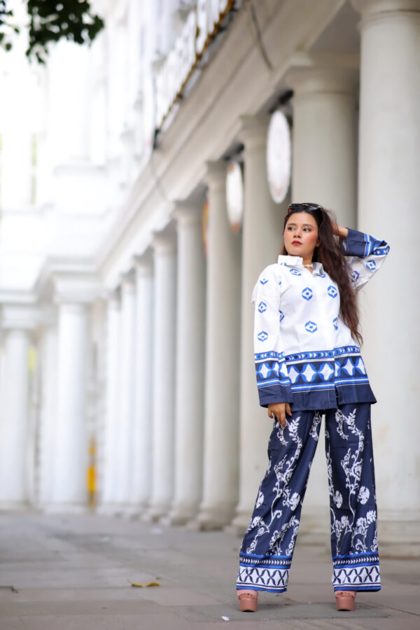 Indo Western Printed Co-ord Set