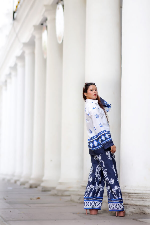 Indo Western Printed Co-ord Set - Image 4