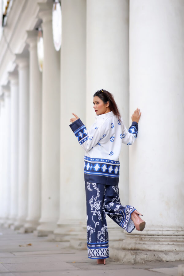 Indo Western Printed Co-ord Set - Image 3