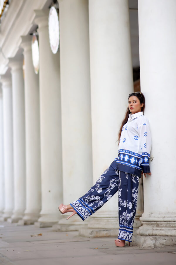 Indo Western Printed Co-ord Set - Image 2